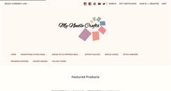 Desktop Screenshot of myneedlecrafts.com